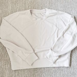 Lululemon Softstreme Oversized Cropped Crew